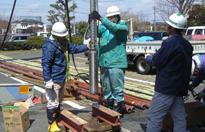 温水ポンプ工事